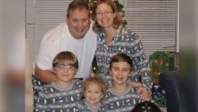 Anthony Todt y su familia