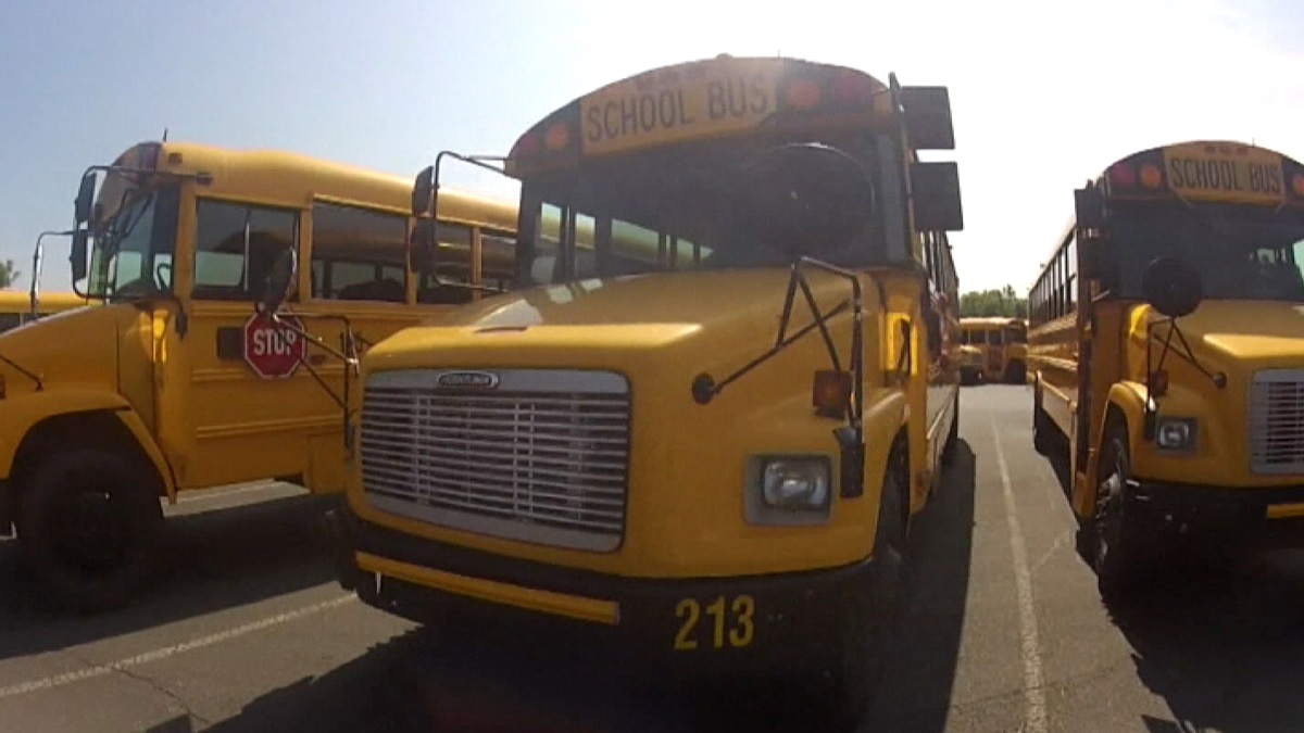 School bus drivers in Osceola
