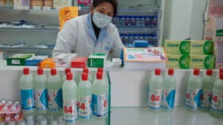 Prevención de contagio de coronavirus en China