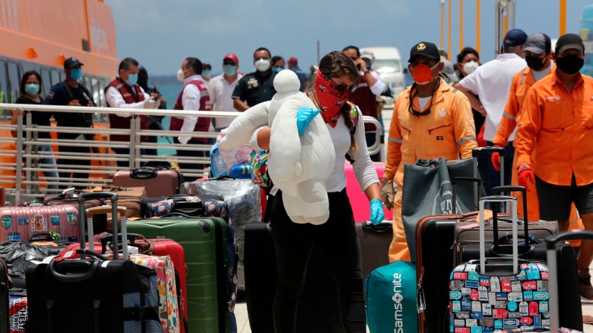 Desembarco de un crucero de Disney