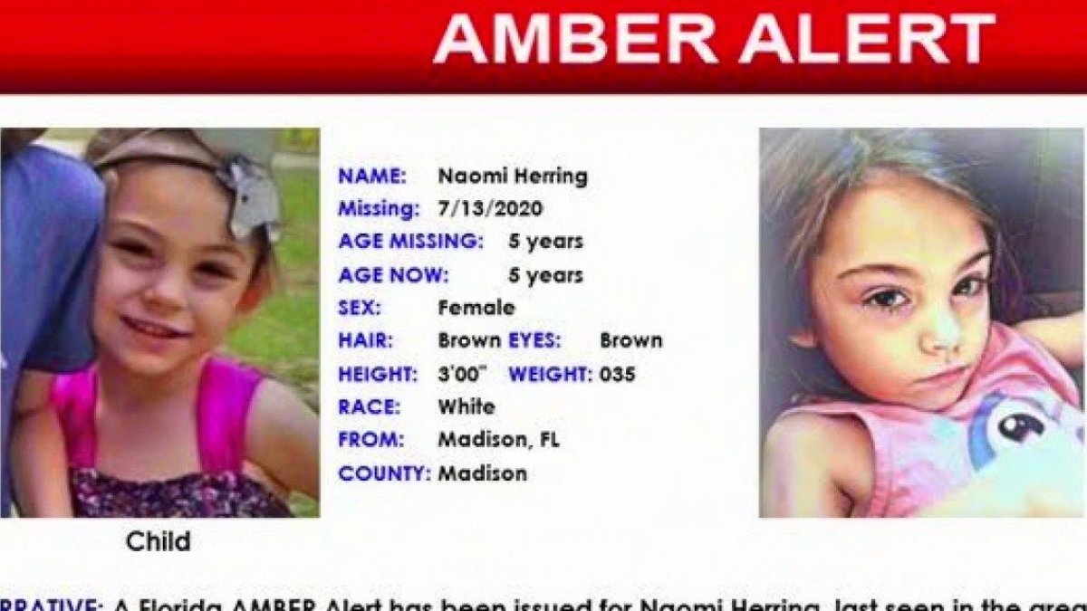 Emiten Amber alert por niña desaparecida en Florida Telemundo Orlando