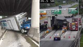 Accidente en autopista Turnpike