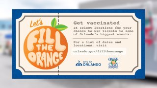 Ciudad de Orlando ofrece boletos para eventos como incentivo para vacunarse