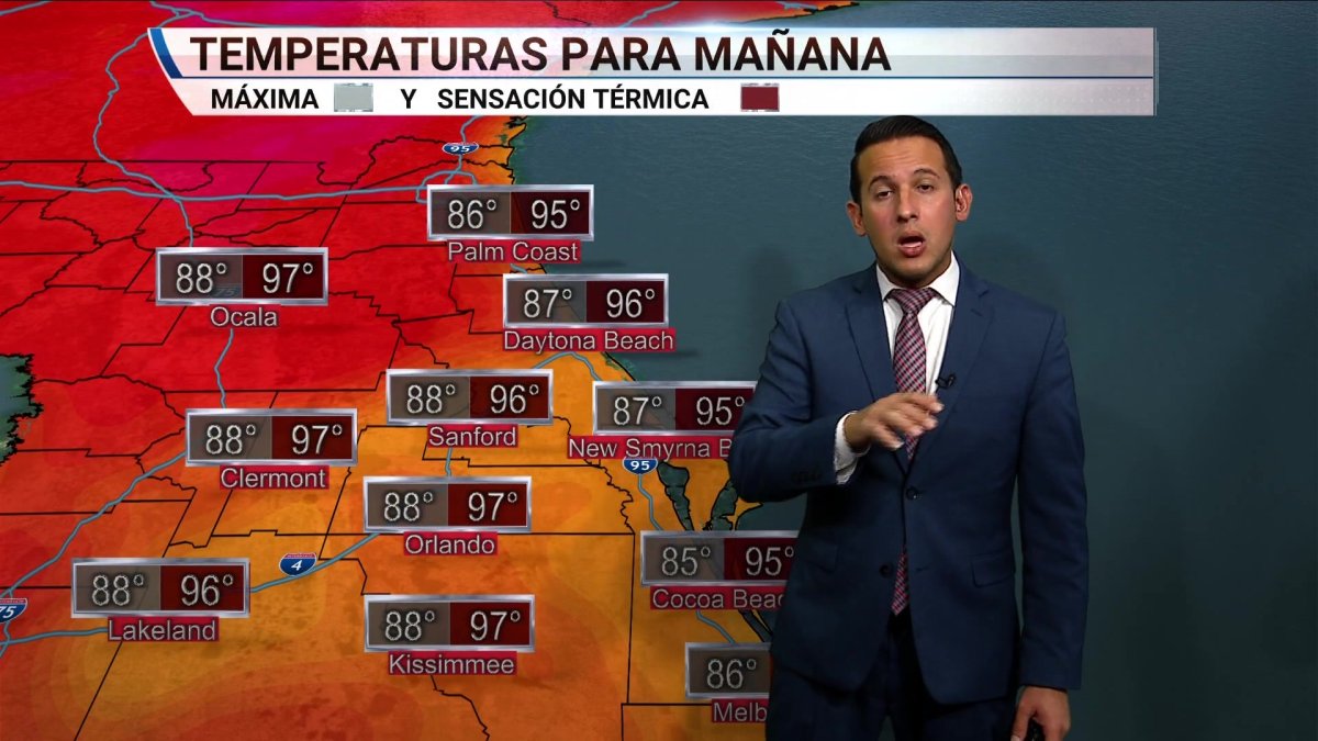 El pronóstico del tiempo para Florida Central Telemundo Orlando (31)