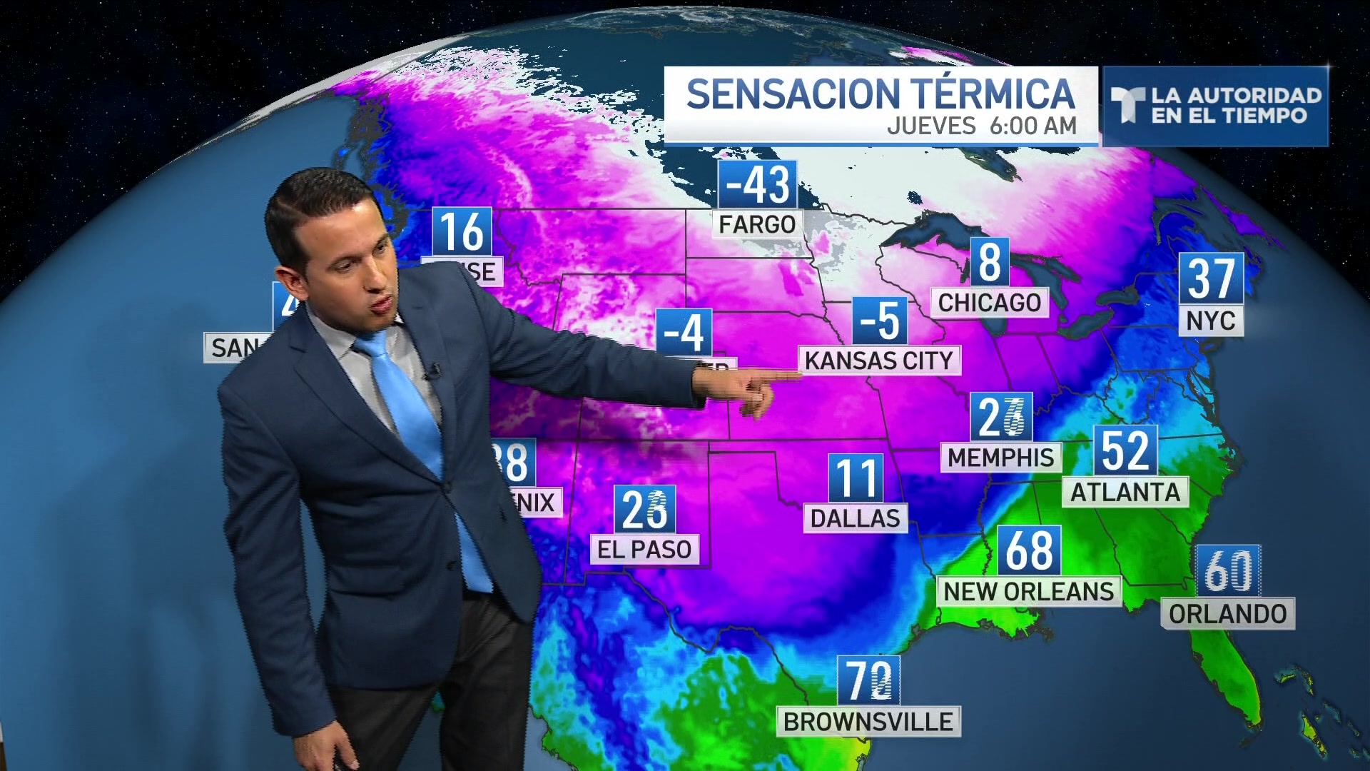 pronóstico del tiempo en new orleans