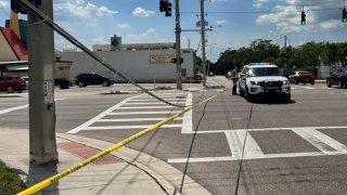 Cable caído provoca el cierre de OBT en Downtown Orlando