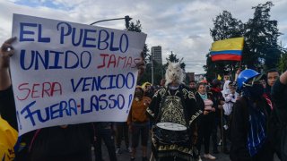 Protestas Ecuador