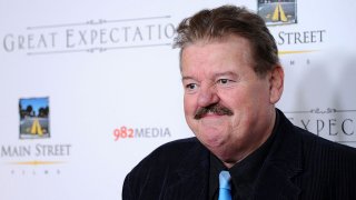 El actor Robbie Coltrane.