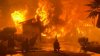 Brutal incendio en un complejo de apartamentos deja a 80 desplazados