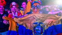 Así se vivió el sufrido empate de Ecuador en el FIFA Fan Fest