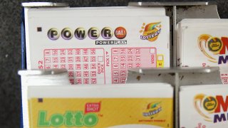 Foto de boleto del Powerball