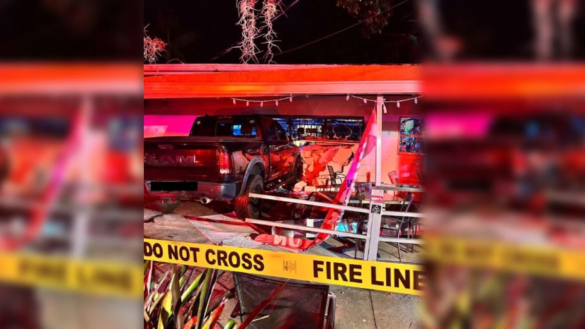 Man Arrested After Crashing into Orlando Bar, Injuring Four People