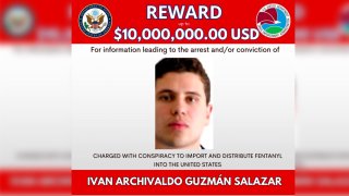 Ivan Archivaldo Guzman Salazar, más conocido como "El Chapito", fue incluido en el listado de los 10 más buscados de la DEA.