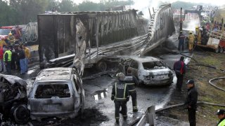 Accidente carretero en Jalisco, México