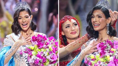 Estalla en llanto y tiembla: el momento en que Nicaragua recibe la corona de Miss Universo 2023