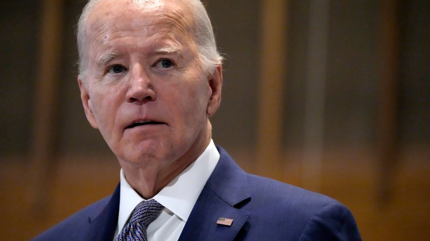 President Joe Biden speaks at St. John Baptist Church in Columbia, S.C., on Sunday, Jan. 28, 2024.