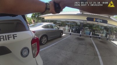 En video: así detienen a joven que habría robado auto de su padre