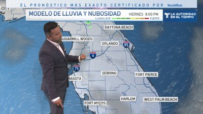 Conozca pronóstico para Fin de semana en la Florida