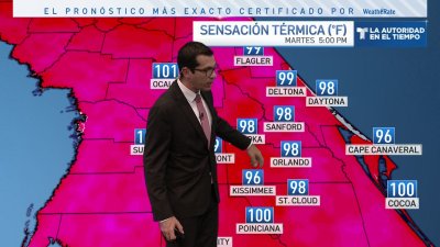 Intenso calor este martes en el centro de la Florida