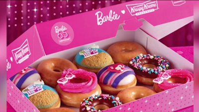 Krispy Kreme rinde homenaje a Barbie con edición limitada de donas