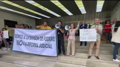 Las protestas no paran ante la aprobación de la reforma judicial impulsada por el oficialismo