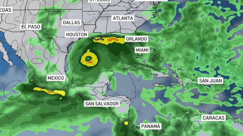 Imagen del modelo GFS. Fecha: 19 de septiembre de 2024.