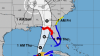 El centro de Helene bordea la península de Yucatán antes de enfilar a Florida