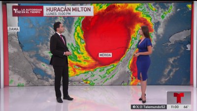 De Yucatán a Florida: en alerta máxima por el poderoso huracán Milton