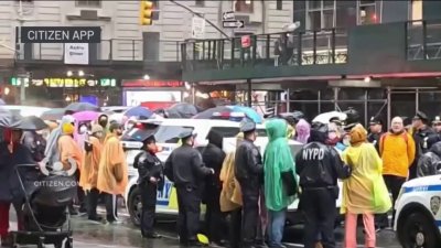 NYPD arresta grupo de manifestantes propalestinos durante el desfile de Macy’s