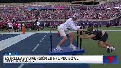 Reina la diversión en el NFL Pro Bowl Games celebrado en Orlando