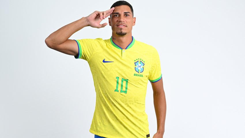 MAHE, SEYCHELLES – APRIL 30: Lucao of Brazil poses for a photo during the FIFA Beach Soccer World Cup Seychelles 2025 portrait shoot on April 30, 2025 in Mahe, Seychelles. (Photo by Tullio Puglia – FIFA/FIFA via Getty Images)