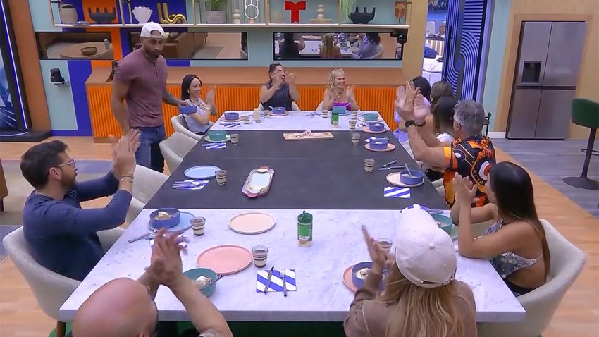 “Nunca había pasado”: los famosos comen juntos por primera vez