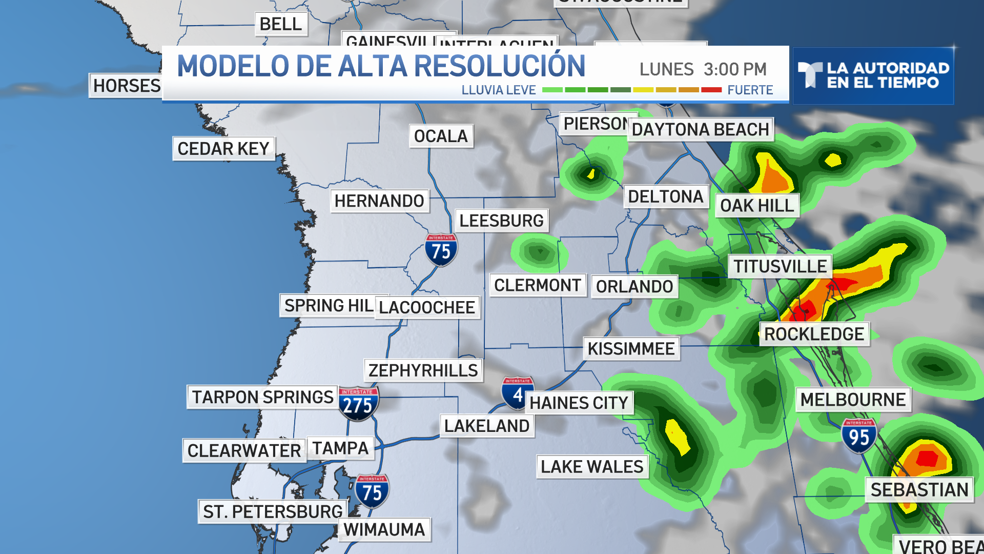 Aumento en temperaturas para los próximos días en el centro de Florida, image size:1920x1080