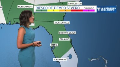 Domingo con riesgo de tiempo severo