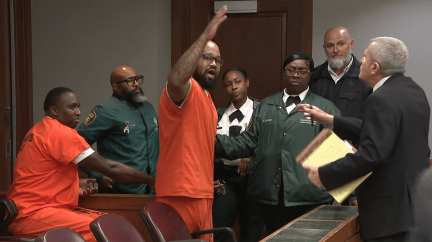 Reginald Louis Jackson in court on April 22, 2026.