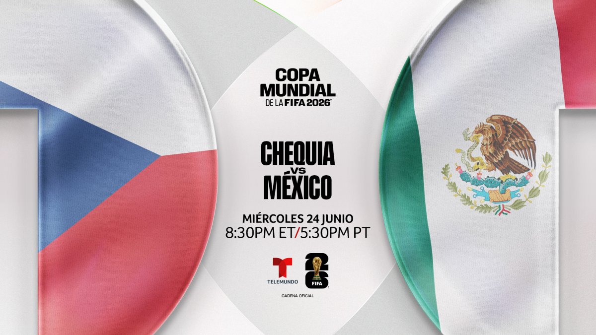 Cómo ver México contra Chequia en el Mundial 2026 por Telemundo ...