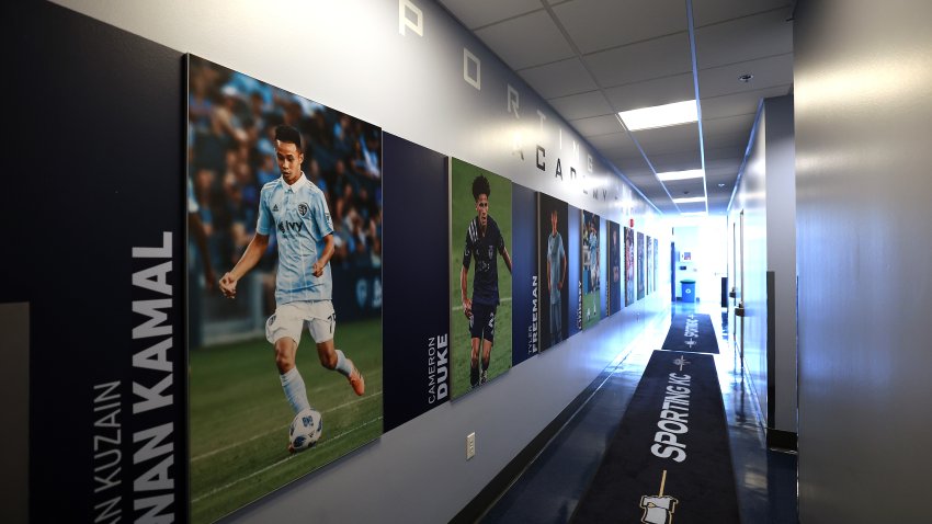 KANSAS CITY, MISSOURI – APRIL 06: An interior view of Swope Soccer Village, official base camp for team England for the FIFA World Cup 2026, on April 06, 2026 in Kansas City, Kansas. (Photo by Jamie Squire/Getty Images)